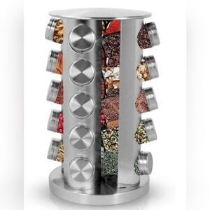 Simpli-Magic Stainless steel 20 piece spice rack
